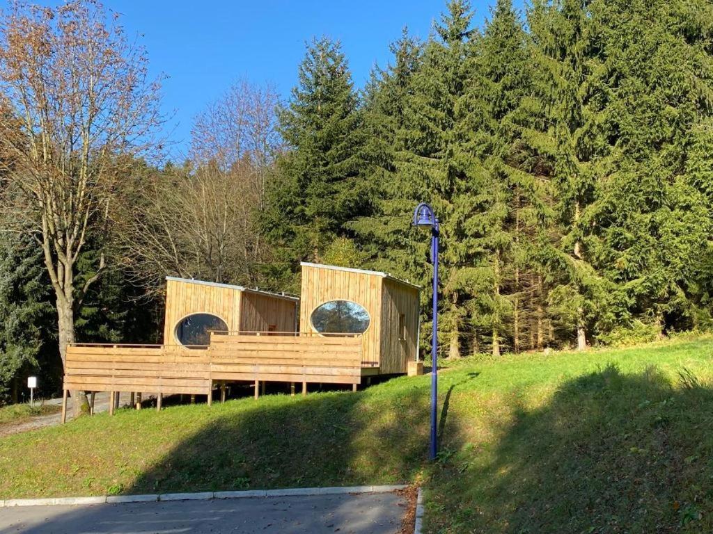Vila Zinipi Retreat Gelenau "Eule" Exteriér fotografie